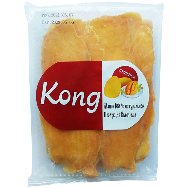 Kong манго сушеное 500 г.